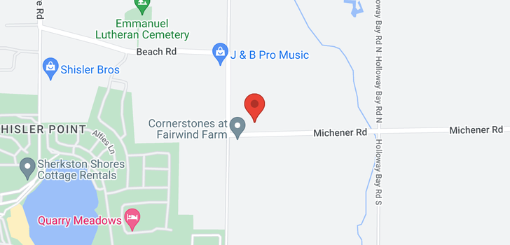map of 5670 MICHENER Road
